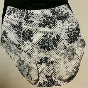 2 pair Laura Ashley shapewear